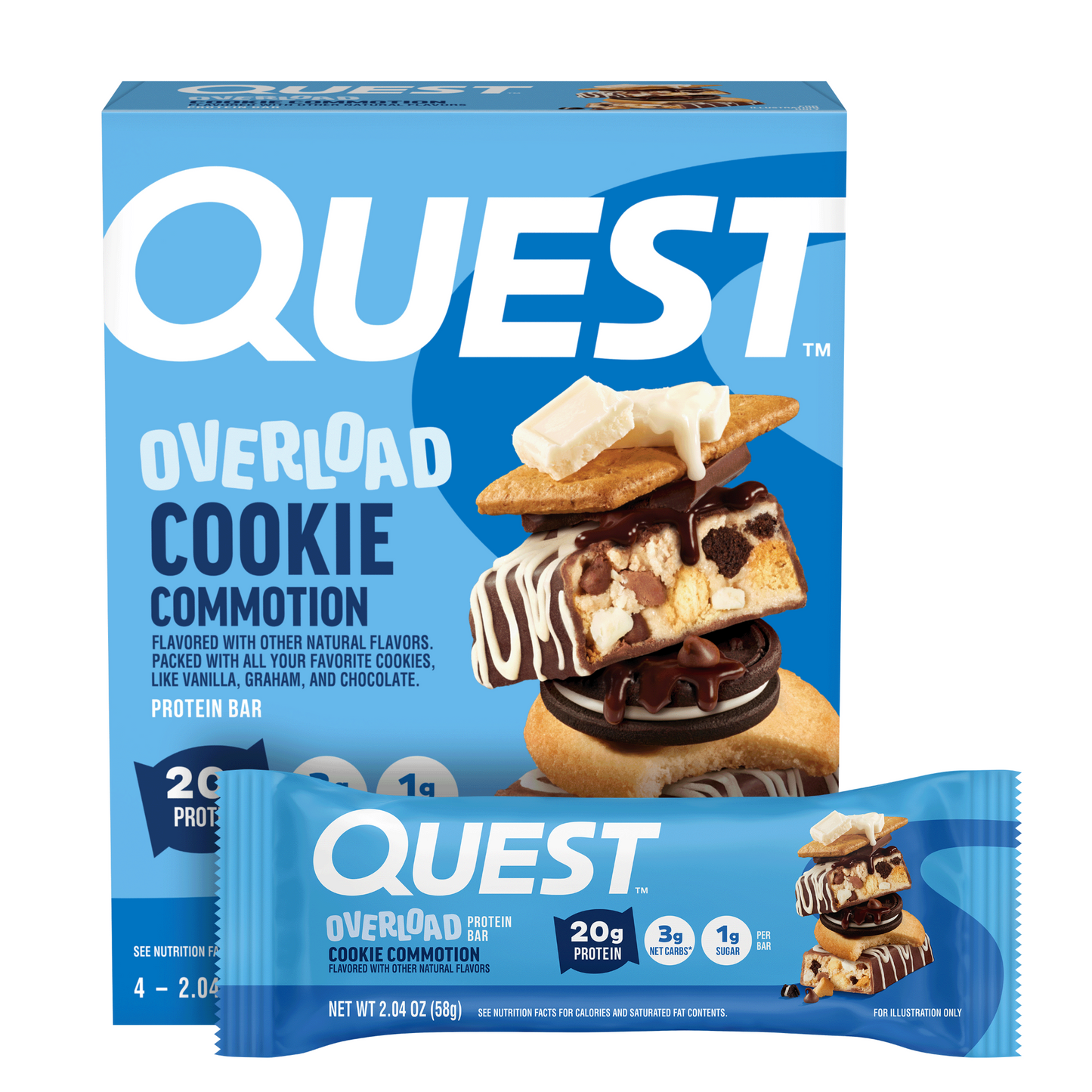 cookie-commotion-overload-bar-v5 15980_QN_USA_eComm_Rebrand_ProductCarousel_OverloadBars_CCom_MainImage_4ct.png